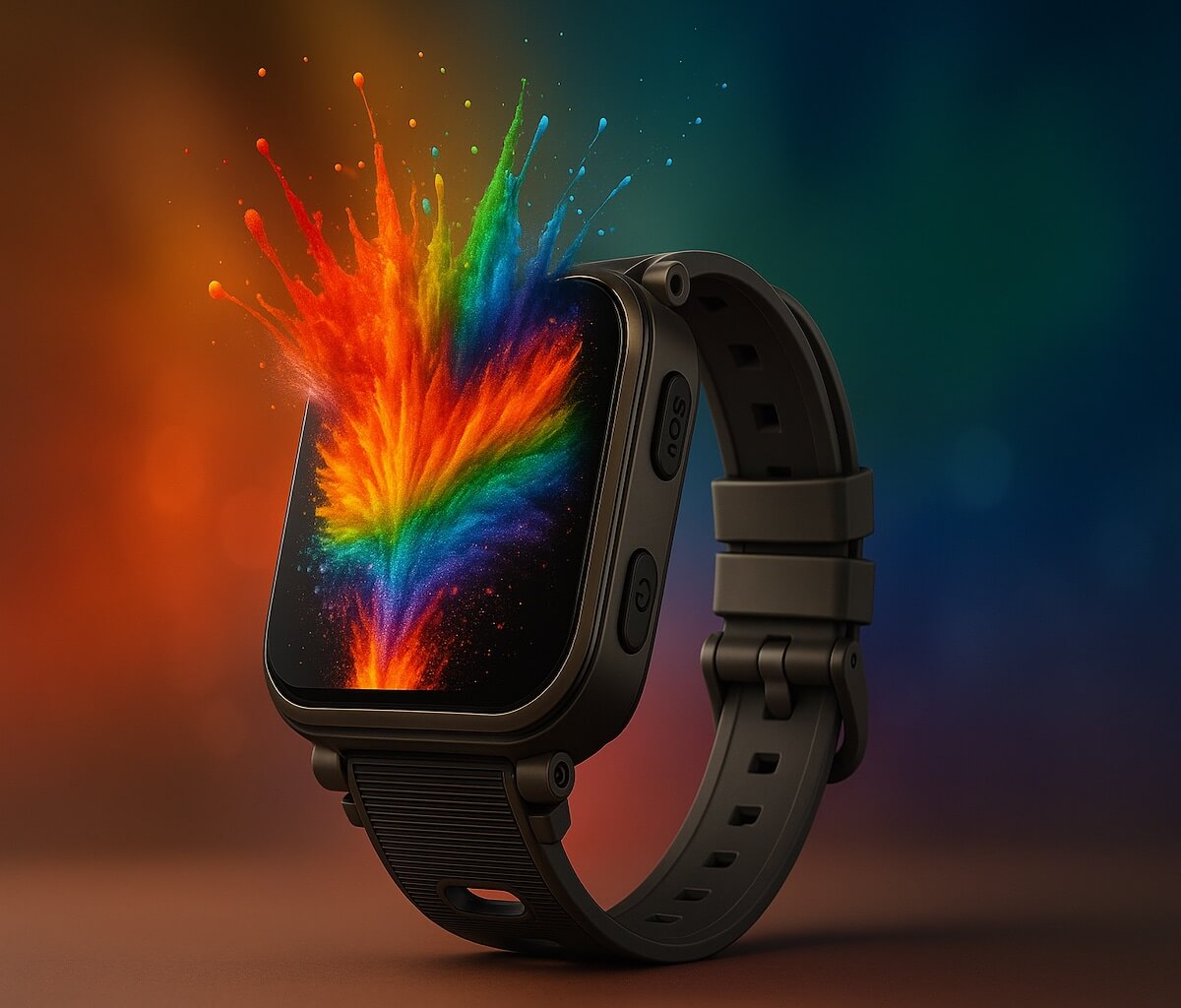 AMOLED negru